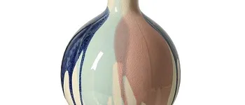 Ваза Splashed Glaze Short Vase C