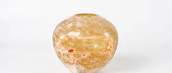 Ваза Open Mouth Shap Amber Vase C