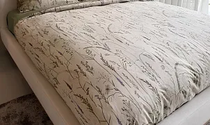 Постельное белье Сальвия, евро, полулен