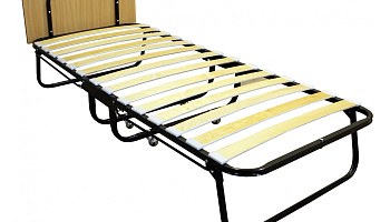 Раскладушка "Капри" 1900*800, матрас 80 мм со спинкой ЛДСП, Трикот УЗ