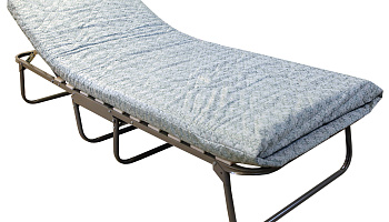 раскладушка "Alba " с регулируемым подголовником , матрас ППУ 60мм, 1900*800