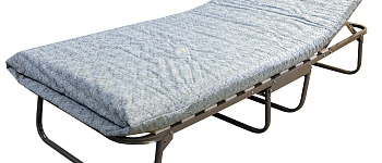 Раскладушка "Alba" с регулируемым подголовником, матрас ППУ 70мм, 1900*800