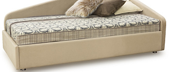 Кровать интерьерная Мира угловая правая