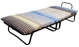 Раскладушка "Камелия", ортопед.основание,матрас ППУ 70 мм,1900*800, Трикот