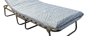 раскладушка "Alba " с регулируемым подголовником , матрас ППУ 60мм, 1900*800